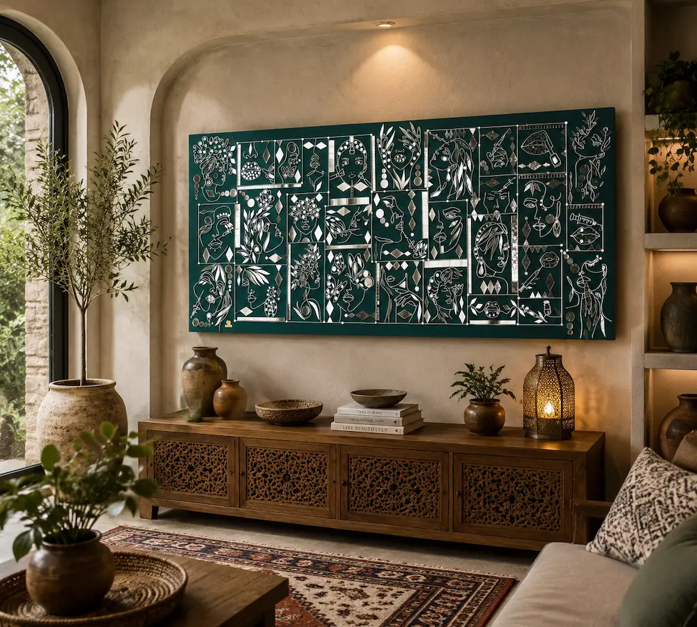 تابلو لیپان آرت بانو